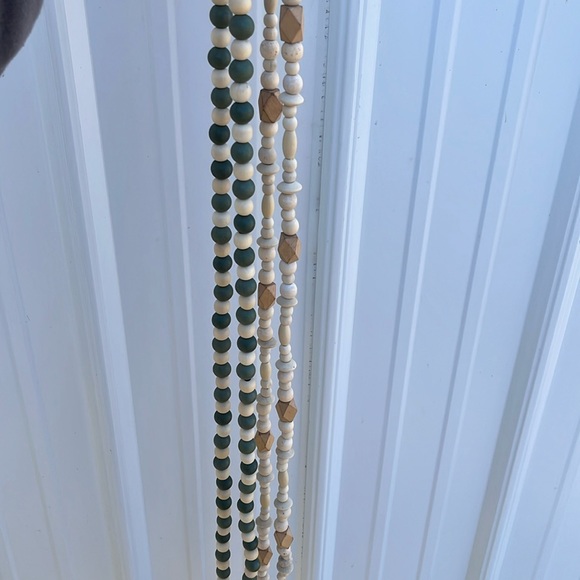 NWT! 2 pc of Beaded Garled (72” ea) - Picture 2 of 3